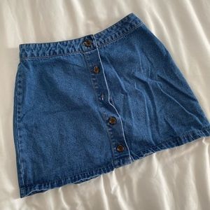 Jean skirt